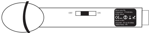 MYDEEJAY BROZY 12 VHF - MICROS VHF: - 1