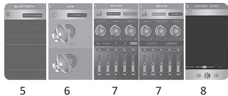 MYDEEJAY SONIC 12 - Pour contrôler l'appareil via votre téléphone, veuillez installer l'application "SPEAKER PRO - 1