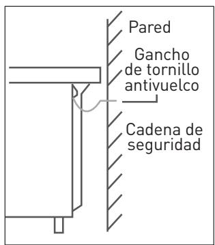 VALBERG IC 60 3MP W 343C - Montaje de laceda de seguidad y el gancho de tornillo - 2
