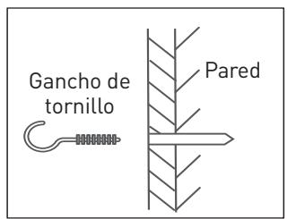 VALBERG IC 60 3MP W 343C - Montaje de laceda de seguidad y el gancho de tornillo - 1