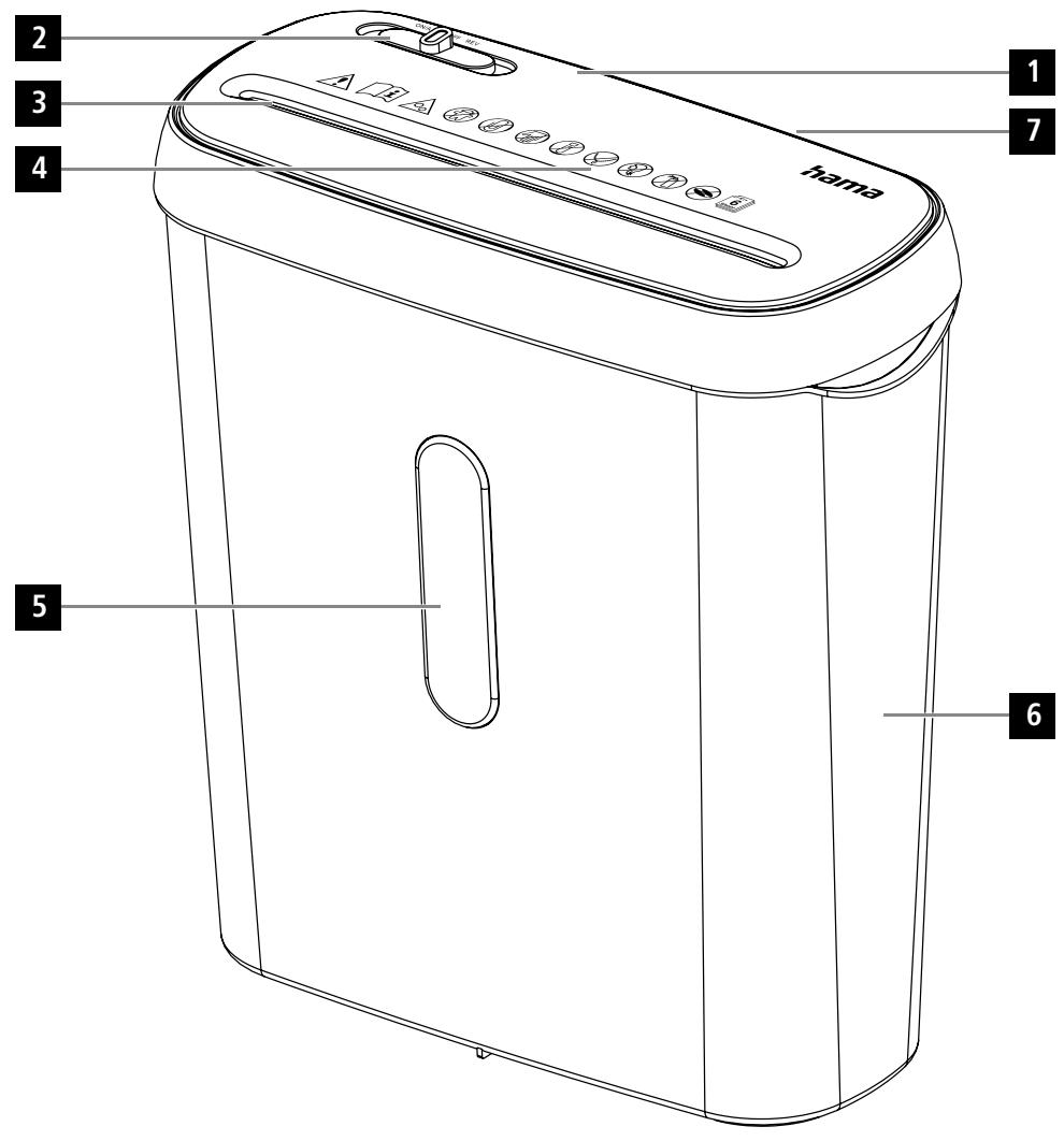 HAMA Destructeur de documents - 1