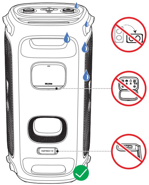JBL PARTYBOX 110 - Caution: - 1