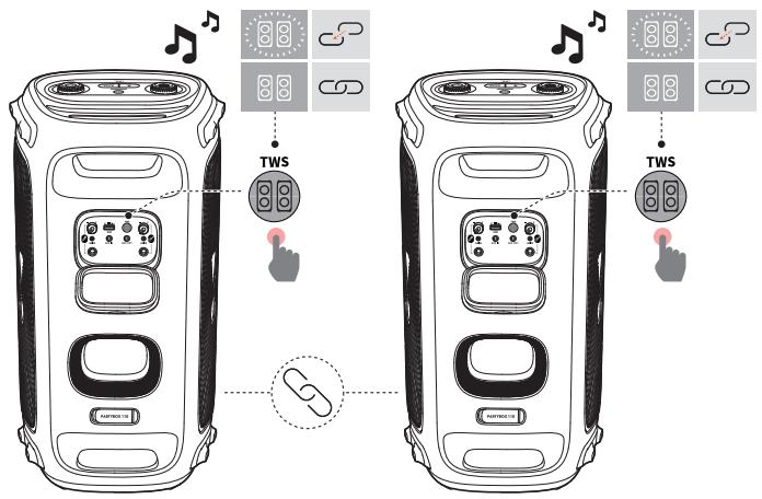 JBL PARTYBOX 110 - TWS Mode - 1