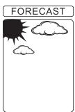 EDENWOOD WS657 - Affichage des prévisions météo - 4