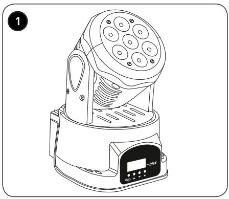 EDENWOOD WASH 7 LEDS - 5