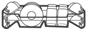 BRANDT DWJ127DS 12S47 - Remplissage du panier du haut - 1