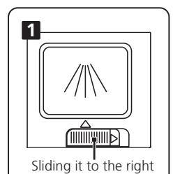 BRANDT DWJ127DS 12S47 - Adjusting the rinse aid reservoir - 1