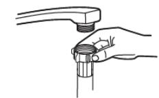 BRANDT DWJ127DS 12S47 - Raccordement à l'eau froide - 1