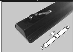 HIGH ONE HI3219HD-VE - Fernbedienung - Batteriefach - 3