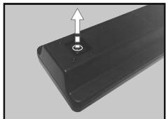HIGH ONE HI3219HD-VE - De batterijen in de afstandsbedieningplaatsen - 1