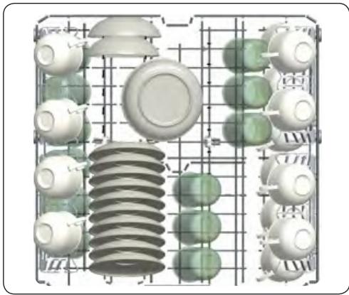 WINIA WVW-15A1EWW 15S45DB - Panier supérieur - 1