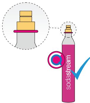 SODASTREAM TERRA - CYLINDRE DE CO_2 A VISSER NON COMPATIBLE - 1