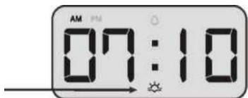 WE Simulateur d'Aube - 7- Instellen vandetijd van de zonsondergang - 1