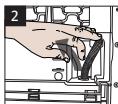 BEKO DBED10GWS - Raccord du tuyau de vidange de l'eau - 2