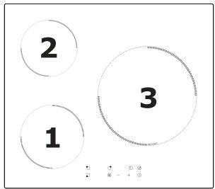 KING D HOME KDPI 3Z 4800 - Diamètre de casserole min (mm) - 1