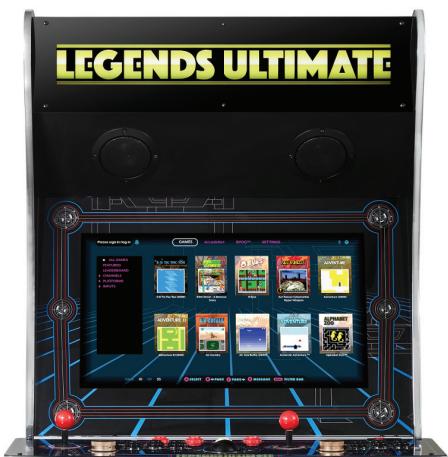 ATGAMES Arcade Legends Ultimate 300 JEUX - INSTRUCTION MANUAL - 1