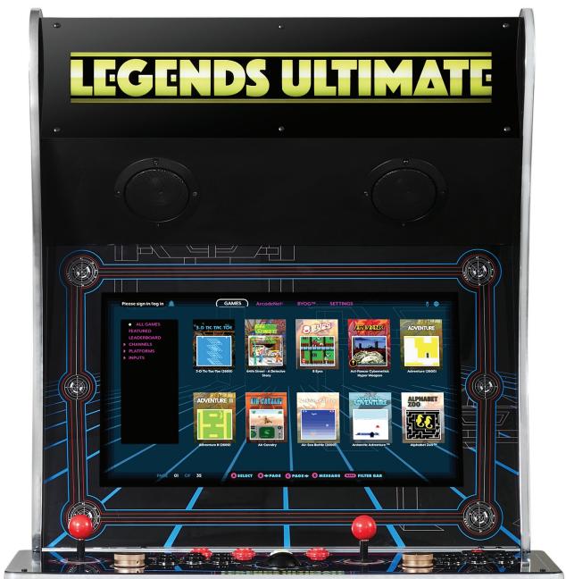 ATGAMES Arcade Legends Ultimate 300 JEUX - WARNING - 2
