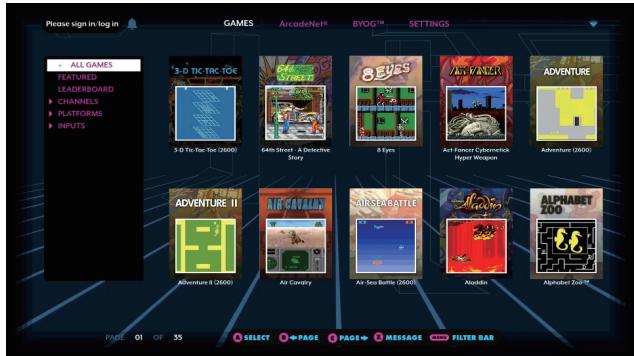 ATGAMES Arcade Legends Ultimate 300 JEUX - QUICK START GUIDE - 1