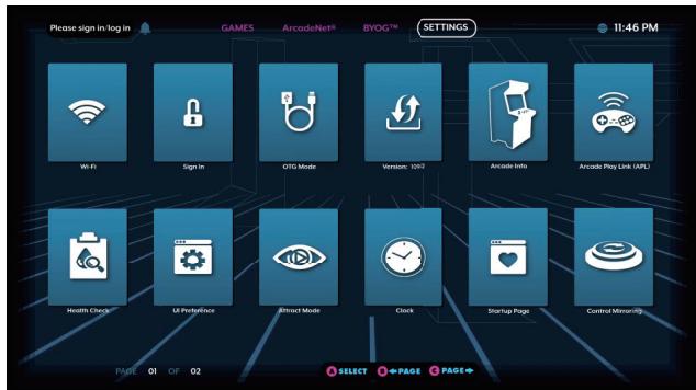 ATGAMES Arcade Legends Ultimate 300 JEUX - QUICK START GUIDE - 2