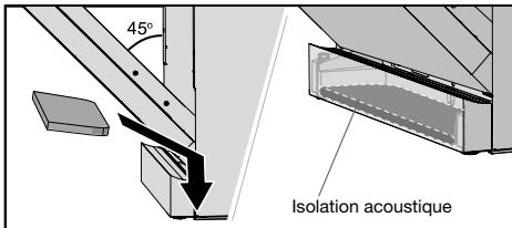 HISENSE HS642D60X - Montez l'iso1ation acoustique - 2