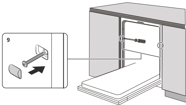 VEDETTE VJ137DB 13S47D - Step 4. Dishwasher installation steps - 2