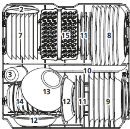 VEDETTE VJ137DB 13S47D - Bandeja inferior: - 1