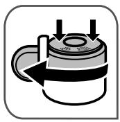 TEFAL clipso minut easy 6L - Pentru indepartarea supapei de fonctionare (A): - 1