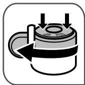 TEFAL clipso minut easy 6L - Slik plasserer du funksjonsventilen: - 2