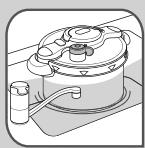 TEFAL clipso minut easy 6L - Дя Вынуcke napa: - 2