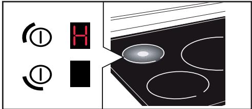 BRANDT BPI 164 HUX - Residual heat: - 1