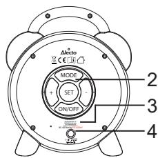 ALECTO BC100 MONKEY - FONCTIONS - 7