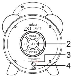 ALECTO BC 100 - FONCTIONS - 6