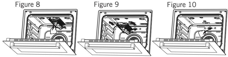 LA GERMANIA SEL 1 GX - Removal of the upper burner: - 1