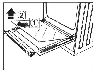 LA GERMANIA SEL 1 GX - Cleaning And Maintenance Of The Oven's Front Door Glass - 3