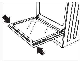 LA GERMANIA SEL 1 GX - Nettoyage Et Entretien De La Vitre De La Porte Avant Du Four - 1