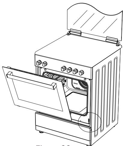 LA GERMANIA SEL 1 GX - Assemblage De La Porte Du Four - 2