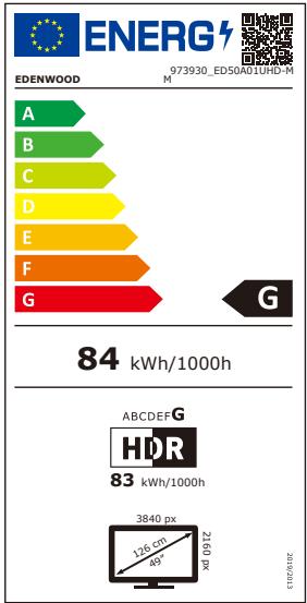 EDENWOOD ED50A01UHD-MM - REMARQUES : - 1