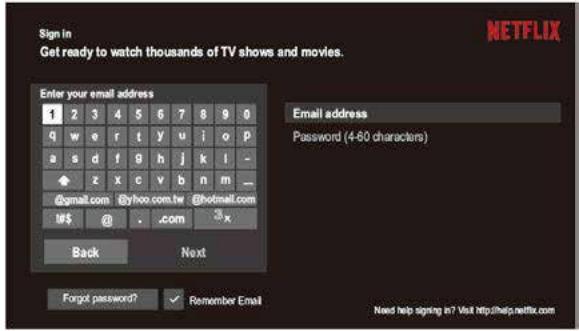EDENWOOD ED50A01UHD-MM - 1) NETFLIX - 1