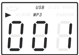 LENCO TCD-2500 - AFSPELEN IN MP3-MODUS (MET CD/USB-BEDIENING) - 1