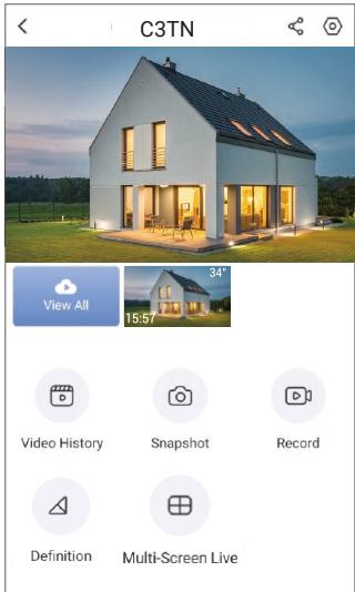 EZVIZ C3TN 1080p - Vue en direct - 1