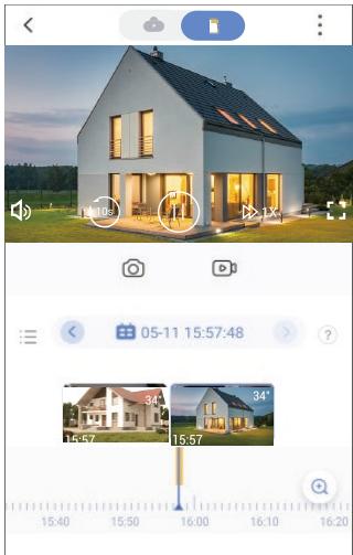 EZVIZ C3TN 1080p - Historique video - 1