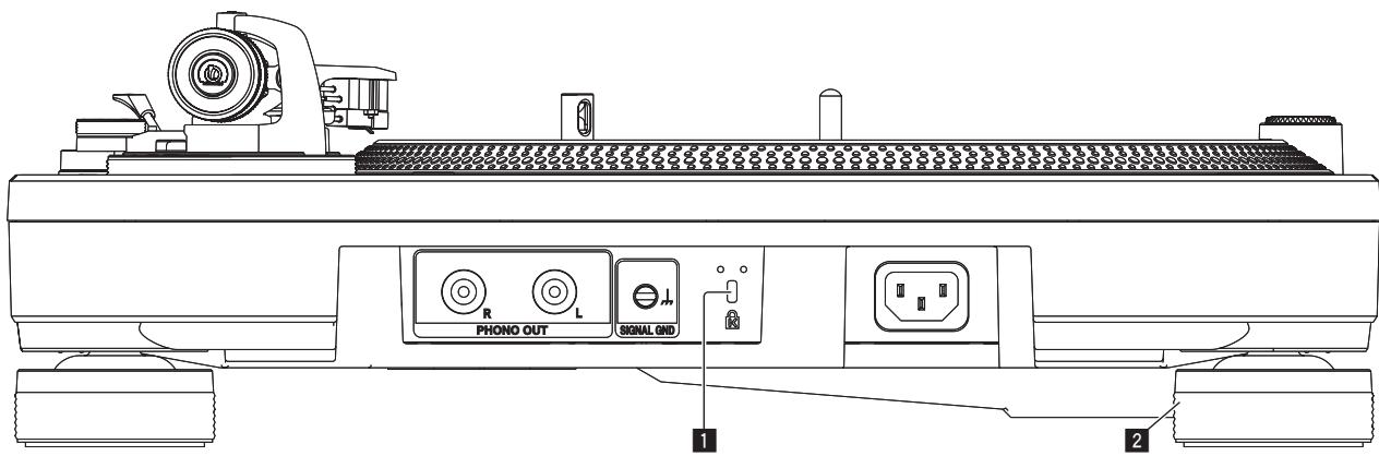 PIONEER DJ PLX 1000 - Panneau arrête - 1