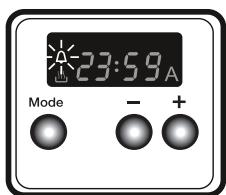 WALTHAM WTO 64 PX - Audible warning time adjustment - 3
