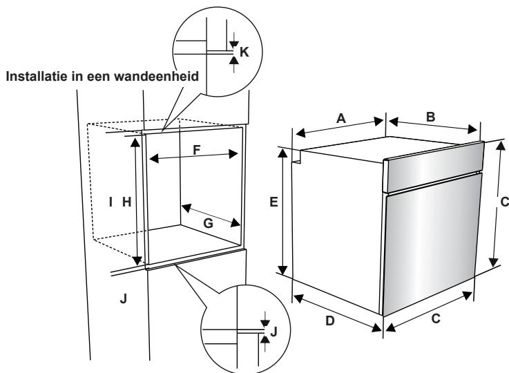 WALTHAM WTO 64 PX - INSTALLATIE VAN DE OVEN - 2