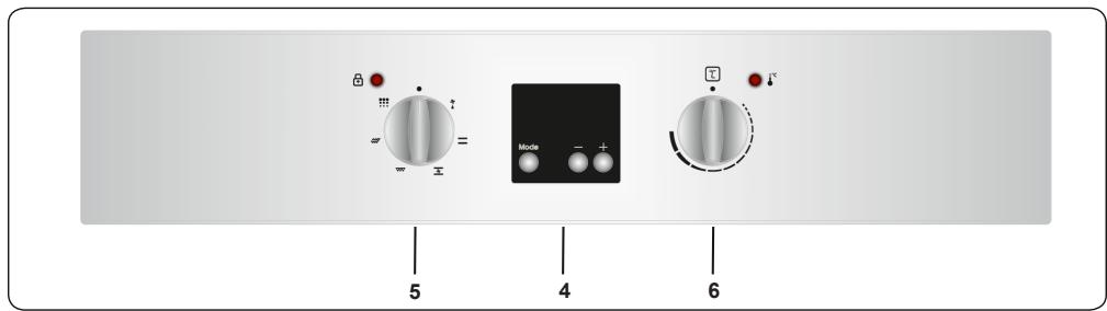 WALTHAM WTO 64 PX - Bedieningspaneel - 1