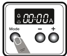 WALTHAM WTO 64 PX - Audible warning time adjustment - 1