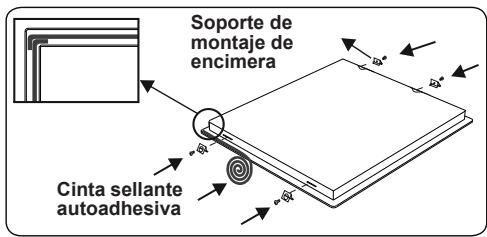 WALTHAM WTV 3Z TT - INSTALLACION DE ENCIMERA - 5