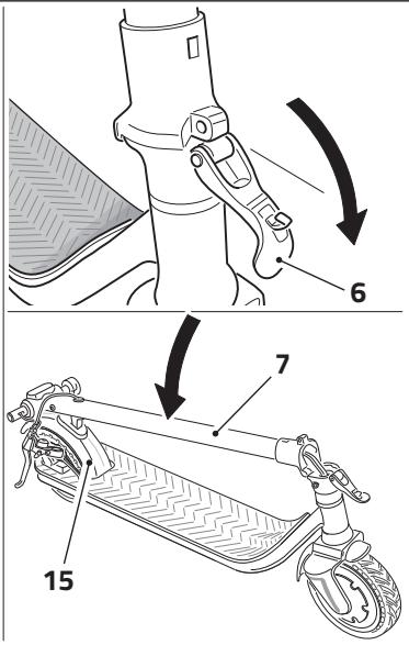 OCEAN DRIVE S9 - CLOSING AND TRANSPORTING THE E-SCOOTER - 4