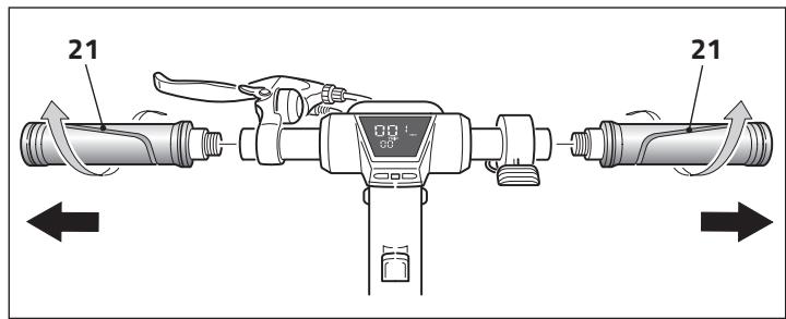 OCEAN DRIVE S9 - DEN ROLLER ZUSAMMENLEGEN UND TRANSPORTIEREN - 6