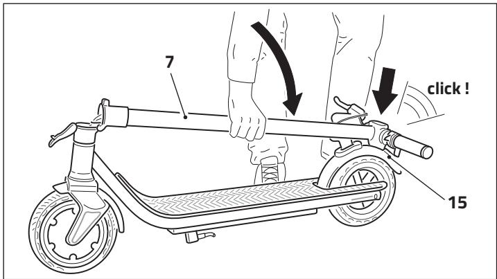 OCEAN DRIVE S9 - DEN ROLLER ZUSAMMENLEGEN UND TRANSPORTIEREN - 4